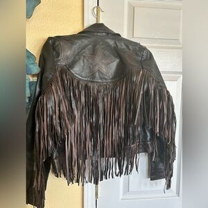 Real leather jacket, US Size M (6)